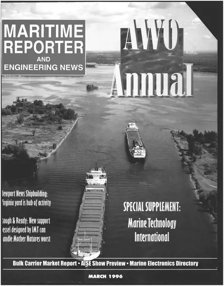 Cover of Maritime Reporter, March 1996