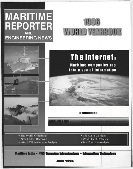 Cover of Maritime Reporter, June 1996