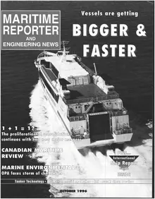 Maritime Reporter cover, October 1996