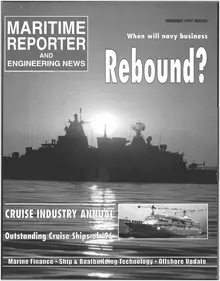 Maritime Reporter cover, February 1997