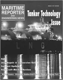 Maritime Reporter cover, March 1997