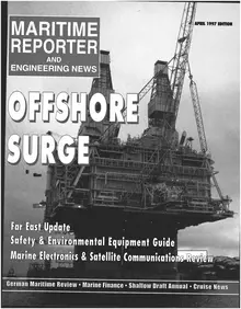 Maritime Reporter cover, April 1997