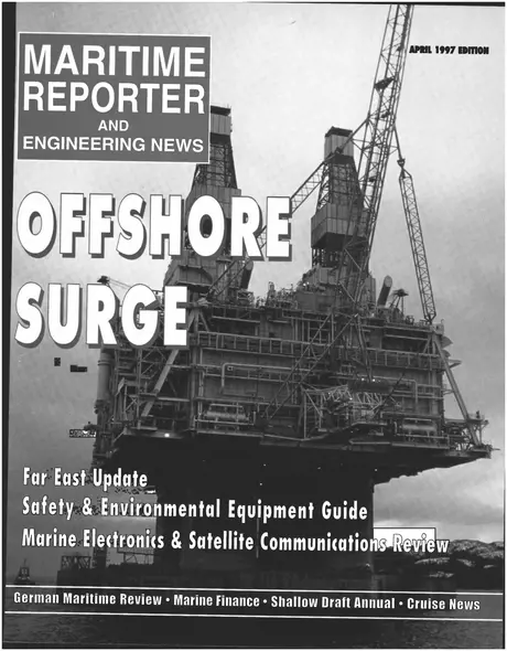 Cover of Maritime Reporter, April 1997