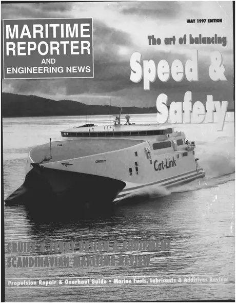 Cover of Maritime Reporter, May 1997