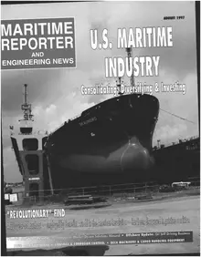 Maritime Reporter cover, August 1997