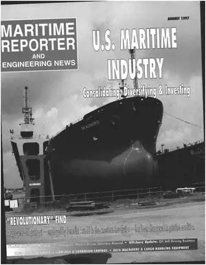 Maritime Reporter cover, August 1997