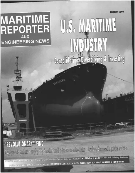 Cover of Maritime Reporter, August 1997