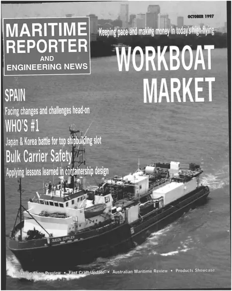 Cover of Maritime Reporter, October 1997