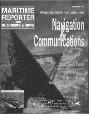 Maritime Reporter cover, November 1997