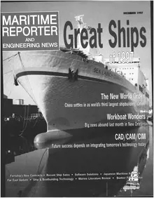 Maritime Reporter cover, December 1997