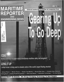 Maritime Reporter cover, April 1998