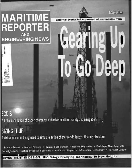 Cover of Maritime Reporter, April 1998