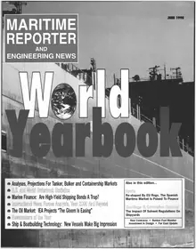 Maritime Reporter cover, June 1998