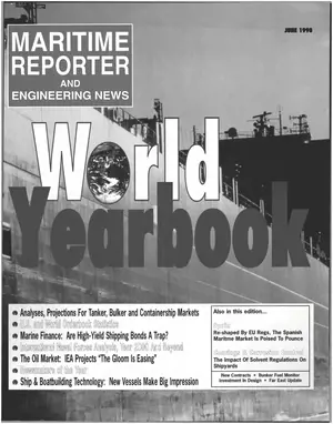 Maritime Reporter cover, June 1998