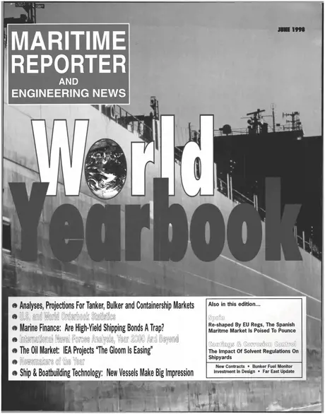 Cover of Maritime Reporter, June 1998