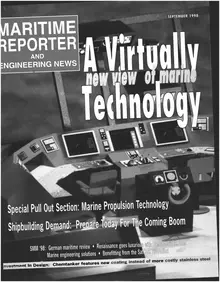 Maritime Reporter cover, September 1998