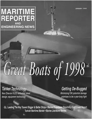 Maritime Reporter cover, January 1999
