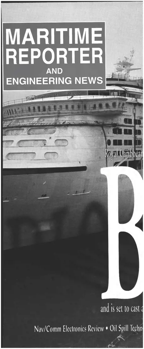 Cover of Maritime Reporter, February 1999