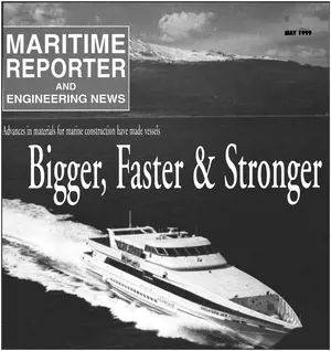 Maritime Reporter cover, May 1999