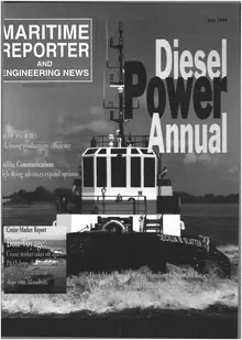 Maritime Reporter cover, July 1999