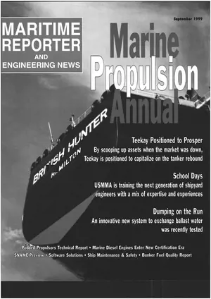 Maritime Reporter cover, September 1999