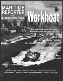 Maritime Reporter cover, November 1999