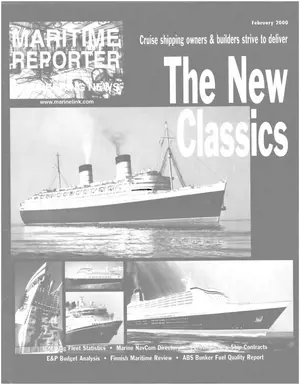 Maritime Reporter cover, February 2000