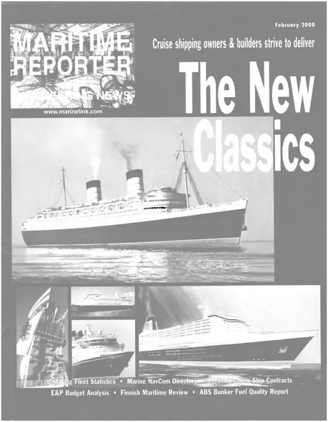 Cover of Maritime Reporter, February 2000