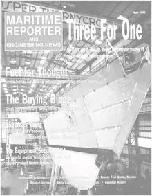 Maritime Reporter cover, May 2000