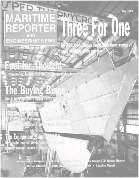 Cover of Maritime Reporter, May 2000