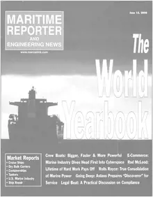 Maritime Reporter cover, June 15, 2000