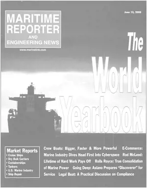 Maritime Reporter cover, June 15, 2000
