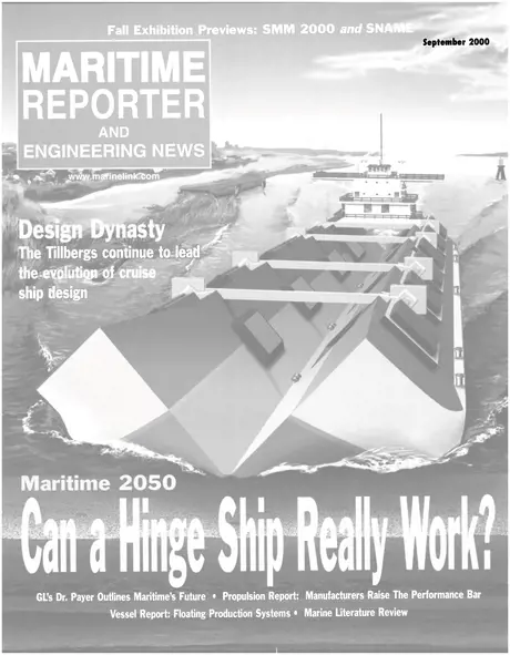 Cover of Maritime Reporter, September 2000
