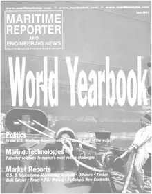 Maritime Reporter cover, June 2001