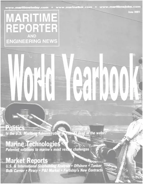 Cover of Maritime Reporter, June 2001