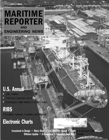 Maritime Reporter cover, August 2001
