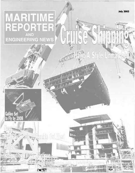 Cover of Maritime Reporter, July 2002
