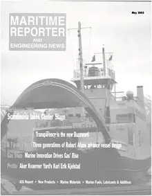 Maritime Reporter cover, May 2003