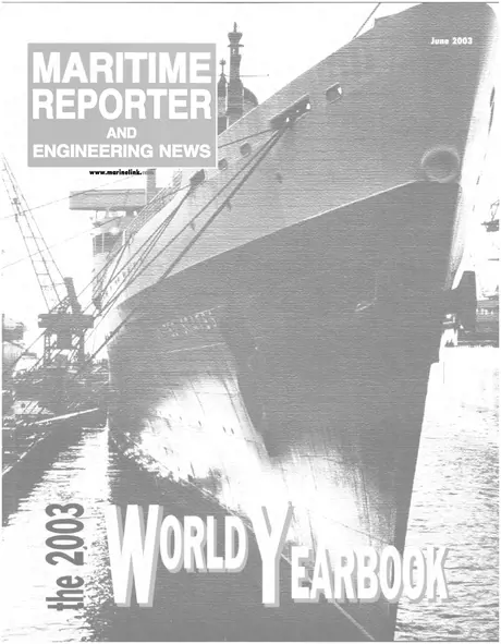 Cover of Maritime Reporter, June 2003