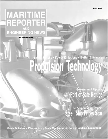 Cover of Maritime Reporter, May 2004