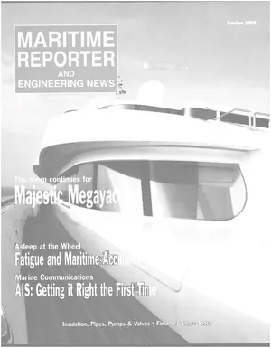 Maritime Reporter cover, October 2004
