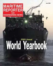 Maritime Reporter cover, June 2005