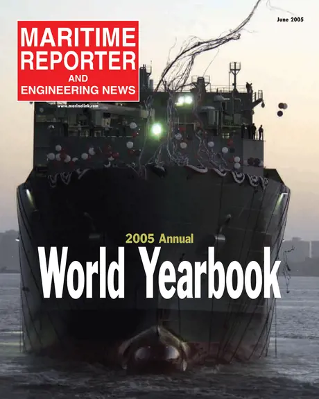 Cover of Maritime Reporter, June 2005