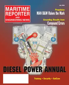 Maritime Reporter cover, July 2005