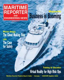 Maritime Reporter cover, October 2005