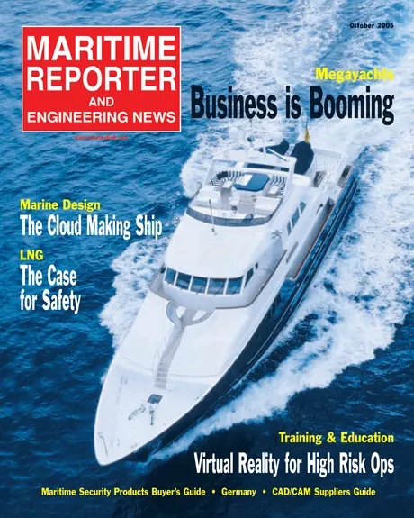 Cover of Maritime Reporter, October 2005
