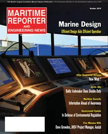 Maritime Reporter cover, February 2, 2010