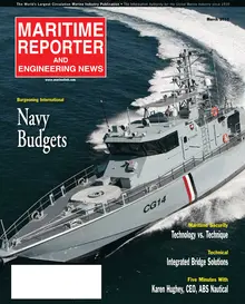 Maritime Reporter cover, March 2, 2010
