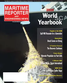 Maritime Reporter cover, June 2, 2010