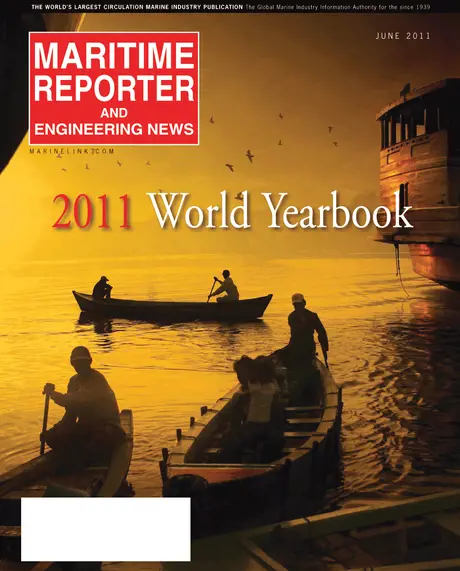 Cover of Maritime Reporter, June 2011